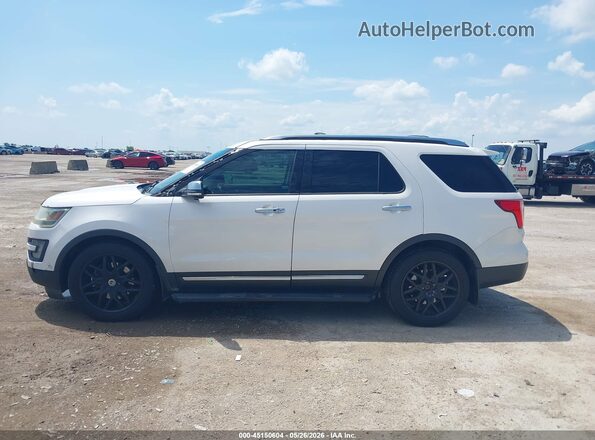 1FM5K8HT2HGA46702 2017 FORD EXPLORER White Սալոնի 360 աստիճան տեսք