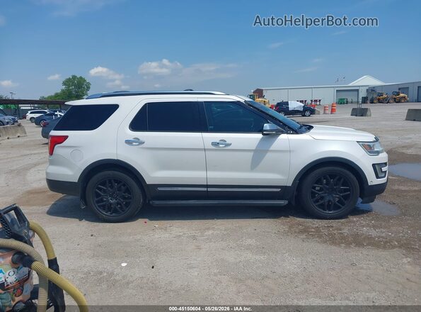 1FM5K8HT2HGA46702 2017 FORD EXPLORER White Սալոնի հետևի տեսք
