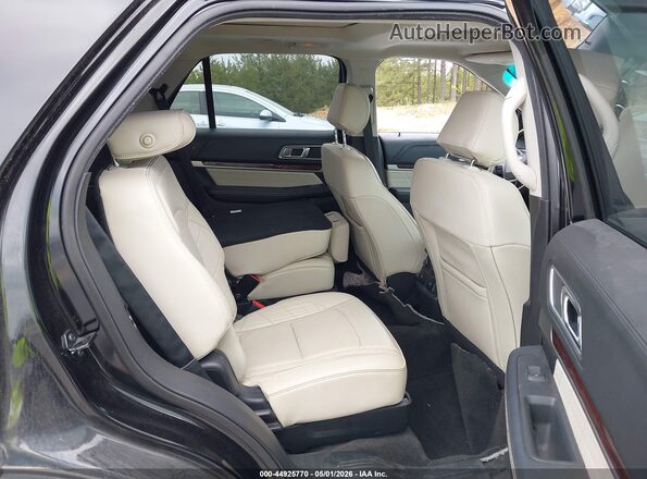 1FM5K8HT3GGC38435 2016 FORD FORD EXPLORER Black VIN კოდის სტიკერის ხედი