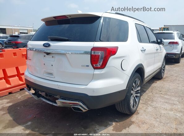 1FM5K8HT3HGD90118 2017 FORD EXPLORER White Tył prawy