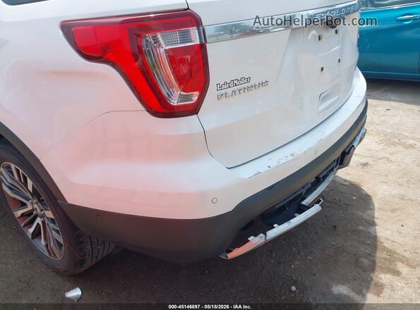 1FM5K8HT3HGD90118 2017 FORD EXPLORER White Widok z przodu