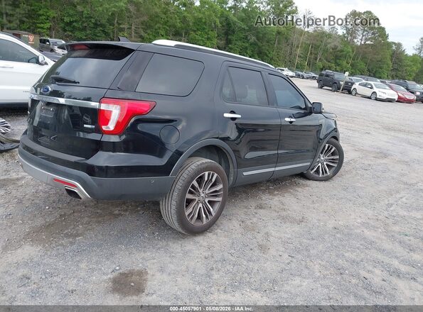1FM5K8HT4HGB88971 2017 FORD FORD EXPLORER Black Tył prawy
