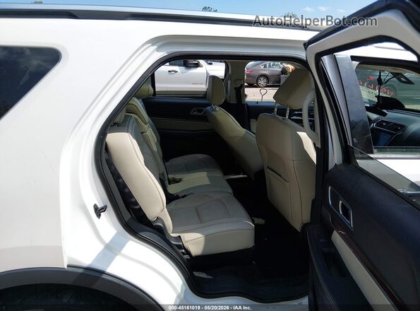1FM5K8HT7JGC20625 2018 FORD EXPLORER Белый Вид наклейки с VIN-кодом
