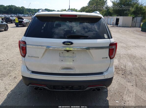 1FM5K8HT7JGC20625 2018 FORD EXPLORER Белый 