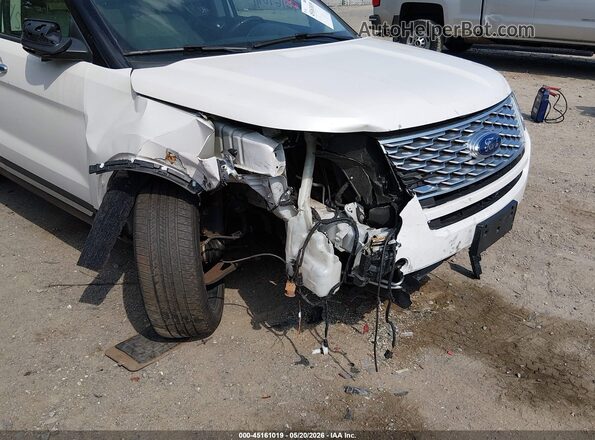 1FM5K8HT7JGC20625 2018 FORD EXPLORER Белый 
