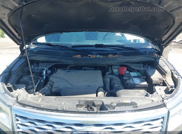 1FM5K8HT8GGC02529 2016 FORD EXPLORER Black Widok z tyłu