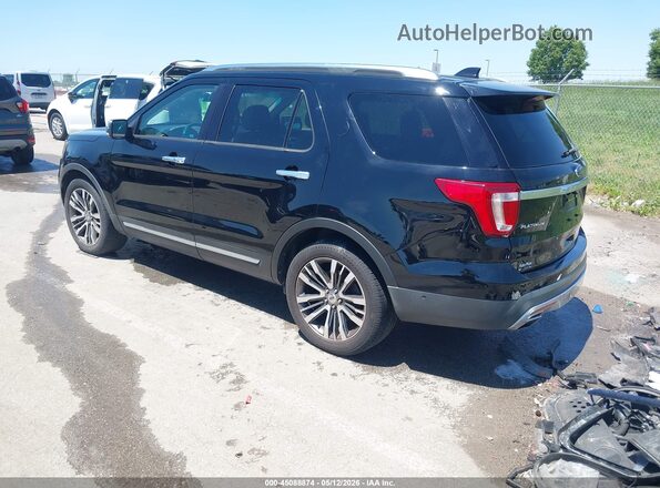 1FM5K8HT8GGC02529 2016 FORD EXPLORER Black Tył lewy