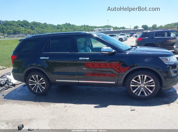 1FM5K8HT8GGC02529 2016 FORD EXPLORER Black Widok wnętrza z tyłu