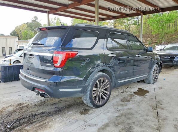 1FM5K8HTXJGC47219 2018 FORD FORD EXPLORER Black Հետևի աջ