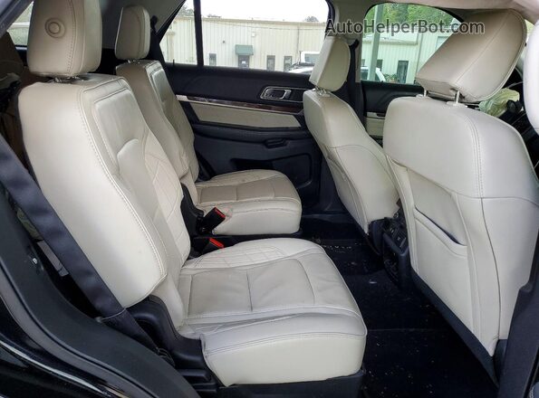 1FM5K8HTXJGC47219 2018 FORD FORD EXPLORER Black Հետևի նստատեղերի տեսք