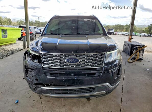 1FM5K8HTXJGC47219 2018 FORD FORD EXPLORER Black Դիմացի տեսք