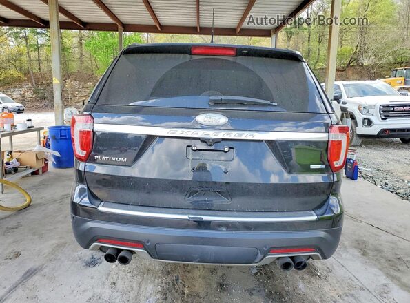 1FM5K8HTXJGC47219 2018 FORD FORD EXPLORER Black Հետևի տեսք