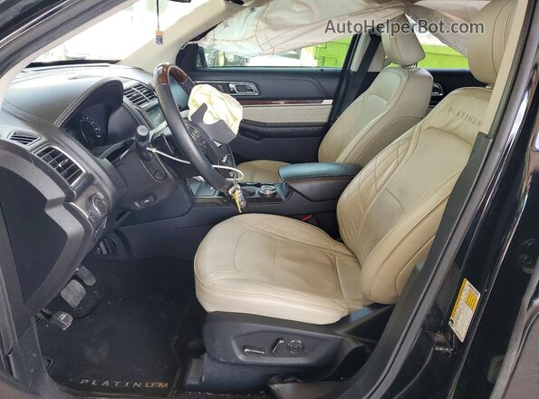 1FM5K8HTXJGC47219 2018 FORD FORD EXPLORER Black Սալոնի դիմացի տեսք