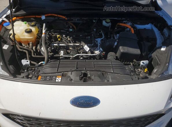1FMCU0BZ7LUC52933 2020 FORD ESCAPE White Engine compartment view
