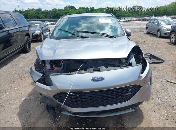 1FMCU0CZ0MUA29696 2021 FORD ESCAPE Silver უკანა სალონის ხედი