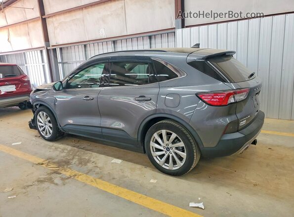 1FMCU0DZ2MUB01657 2021 FORD ESCAPE Silver Trasero izquierdo
