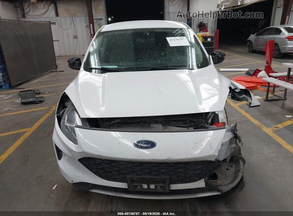 1FMCU0F61LUB44811 2020 FORD ESCAPE Белый Вид щитка приборов