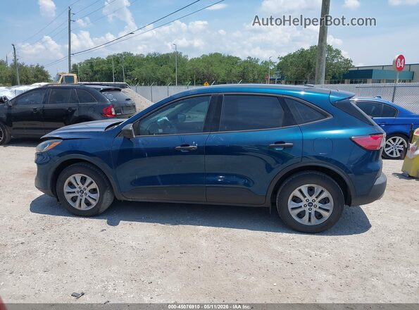 1FMCU0F62LUC20519 2020 FORD ESCAPE Blue 