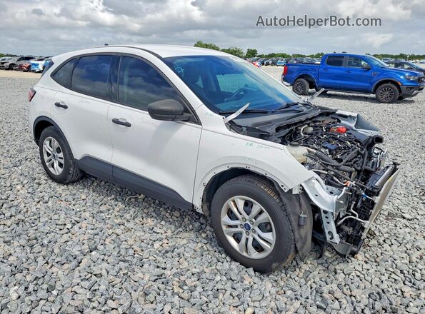 1FMCU0F62LUC75276 2020 FORD ESCAPE Белый Передняя правая четверть