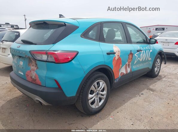 1FMCU0F64MUB25798 2021 FORD ESCAPE Blue Rear right