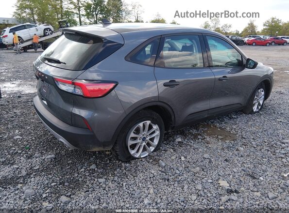 1FMCU0F64NUB62089 2022 FORD ESCAPE Gray Trasero derecho
