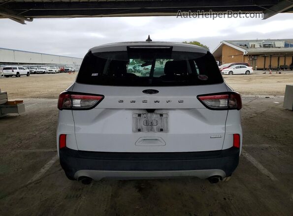 1FMCU0F6XLUB70873 2020 FORD ESCAPE White Вид ззаду