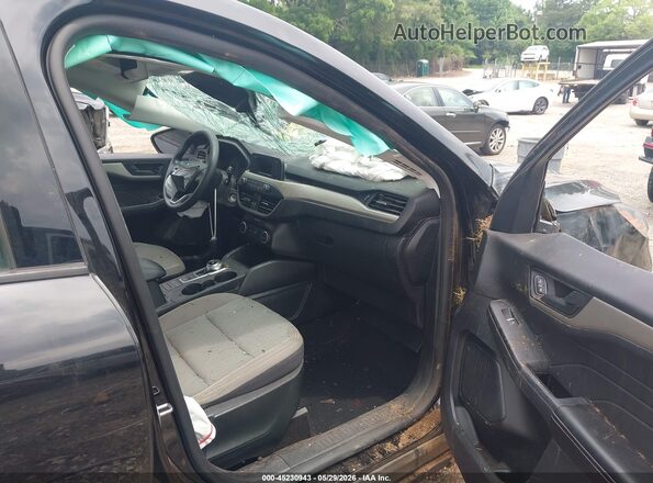 1FMCU0F6XNUB13074 2022 FORD ESCAPE Black Вид салону спереду