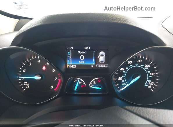 1FMCU0F70GUC41495 2016 FORD ESCAPE Dark Blue Rear seats view