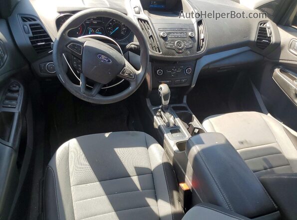 1FMCU0F70KUB76544 2019 FORD ESCAPE Blue Dashboard view