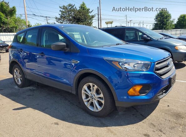 1FMCU0F70KUB76544 2019 FORD ESCAPE Blue Front right