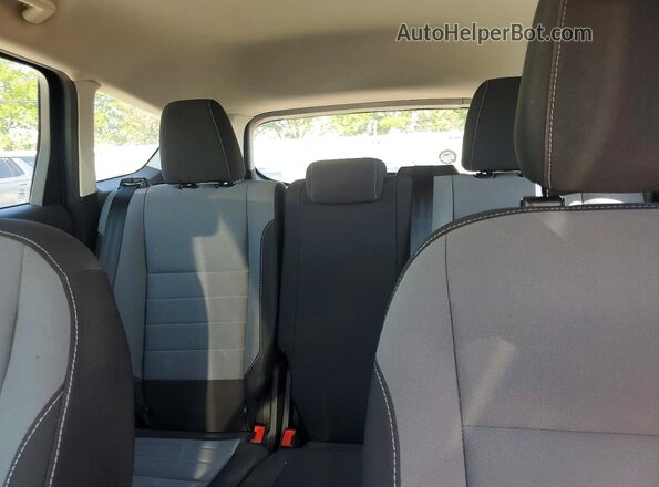 1FMCU0F70KUB76544 2019 FORD ESCAPE Blue Rear seats view