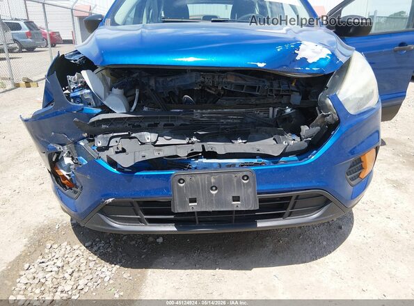 1FMCU0F71HUD66149 2017 FORD ESCAPE Blue Դիմացի տեսք