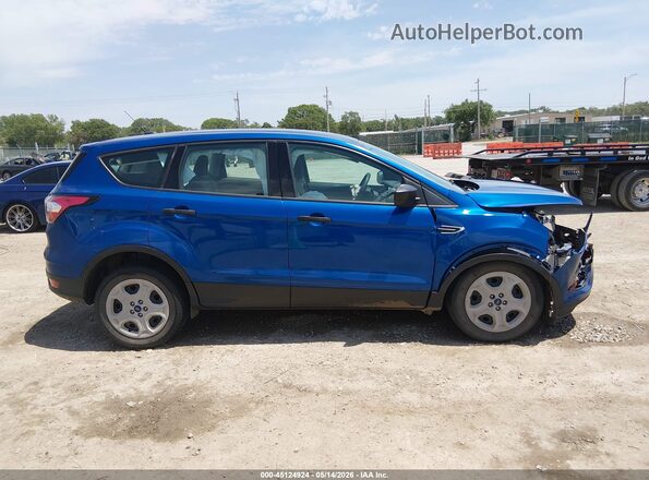 1FMCU0F71HUD66149 2017 FORD ESCAPE Blue Սալոնի հետևի տեսք