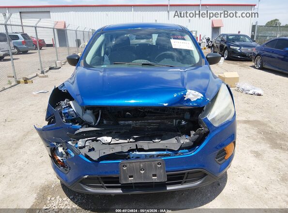 1FMCU0F71HUD66149 2017 FORD ESCAPE Blue Սարքավորումների վահանակի տեսք