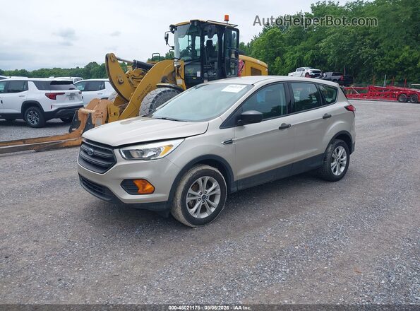 1FMCU0F71HUE22171 2017 FORD ESCAPE Gold წინა მარცხენა ხედი სამი მეოთხედიდან