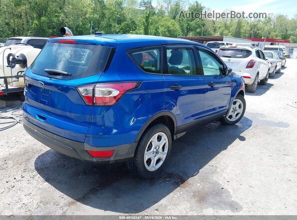 1FMCU0F71JUA01931 2018 FORD ESCAPE Blue Trasero derecho