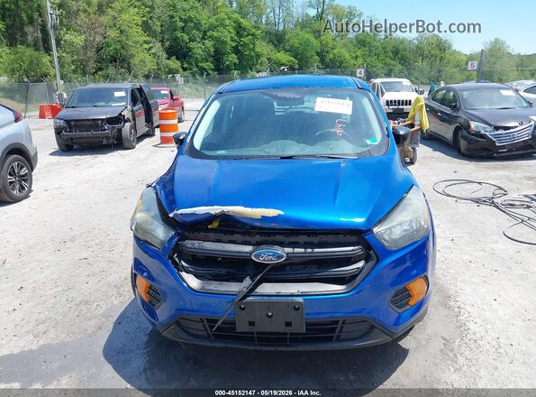1FMCU0F71JUA01931 2018 FORD ESCAPE Blue Vista del cuadro de instrumentos