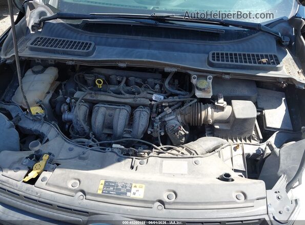 1FMCU0F72GUA10565 2016 FORD ESCAPE Black Rear view