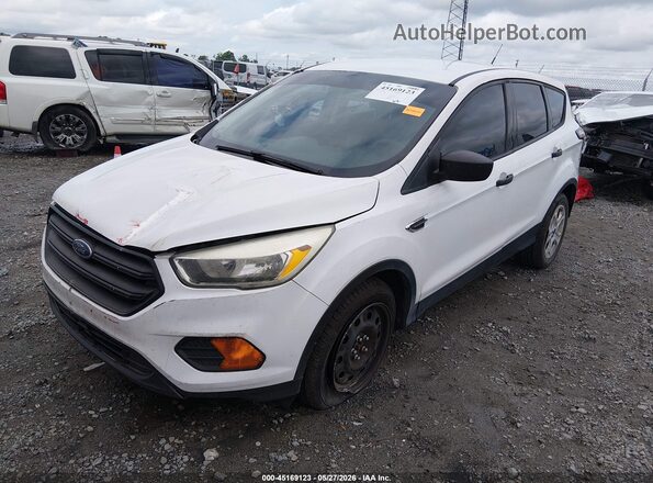 1FMCU0F72HUB79681 2017 FORD ESCAPE White Передня ліва чверть