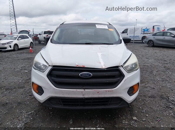 1FMCU0F72HUB79681 2017 FORD ESCAPE White Вид щитка приладів