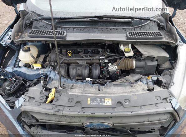 1FMCU0F72JUC30456 2018 FORD ESCAPE Blue უკანა ხედი