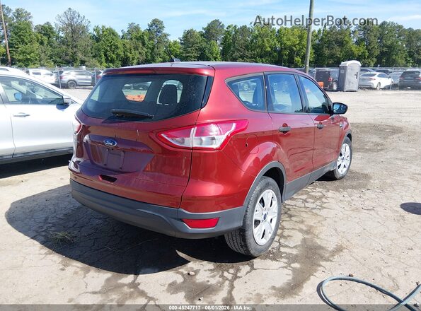 1FMCU0F73GUB50091 2016 FORD ESCAPE Burgundy 
