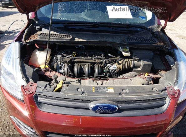 1FMCU0F73GUB50091 2016 FORD ESCAPE Burgundy 
