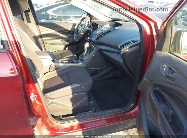1FMCU0F73GUC00665 2016 FORD ESCAPE Maroon Vista interior delantera