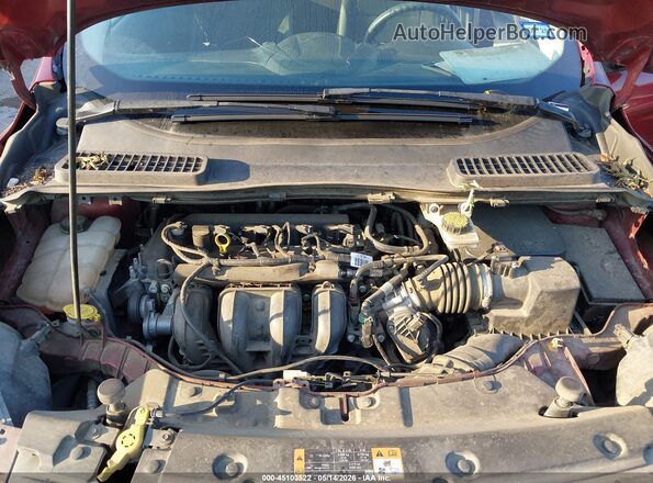 1FMCU0F73GUC00665 2016 FORD ESCAPE Maroon Vista trasera