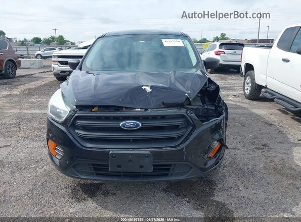 1FMCU0F73HUD56514 2017 FORD ESCAPE Black Вид задньої частини салону