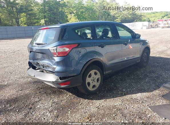 1FMCU0F73JUC24696 2018 FORD ESCAPE Blue Задня права чверть