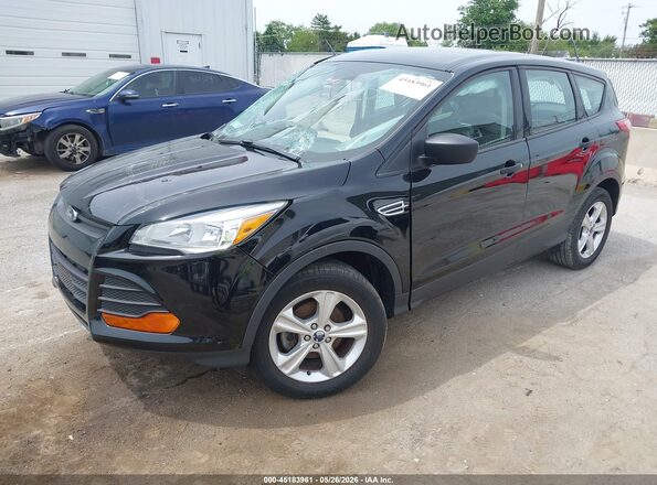 1FMCU0F74GUB04494 2016 FORD ESCAPE Black Vista tres cuartos delantera izquierda