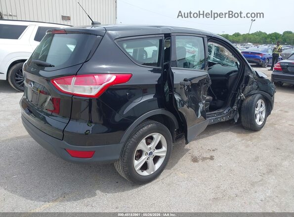 1FMCU0F74GUB04494 2016 FORD ESCAPE Black Trasero derecho