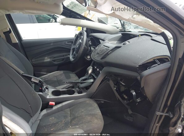 1FMCU0F74GUB04494 2016 FORD ESCAPE Black Vista interior delantera